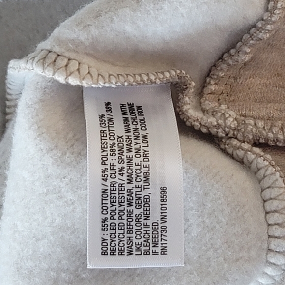 🌼Girls🌼All in Motion tunic sweatshirt Heather oatmeal large - Picture 8 of 9